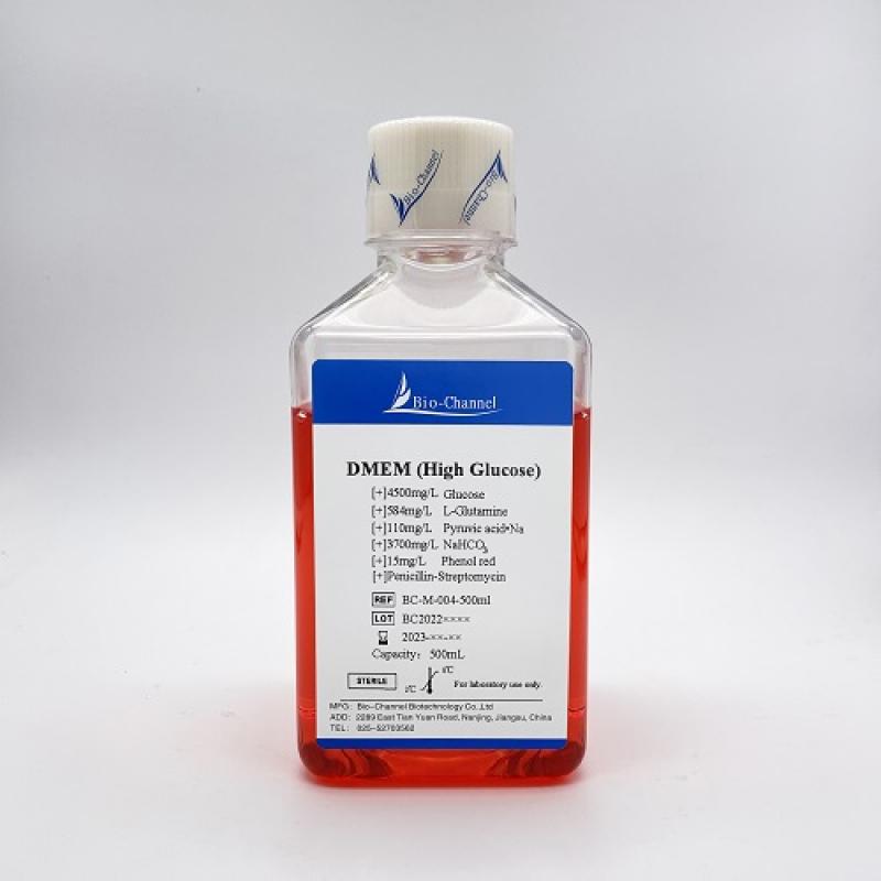 DMEM (High Glucose, with Penicillin-Streptomycin)