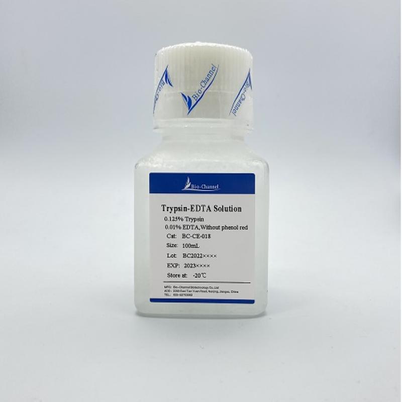 胰酶-EDTA消化液(0.125%胰酶，0.01%EDTA不含酚红)
